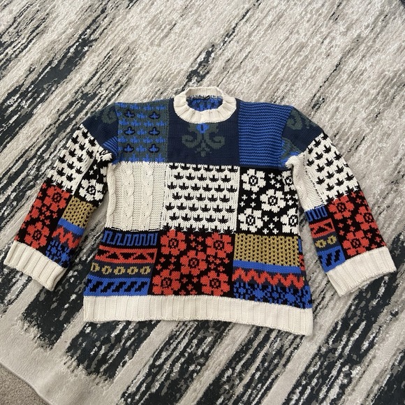 Nasty Gal Zara Patchwork Beaded Applique Oversize Limited...